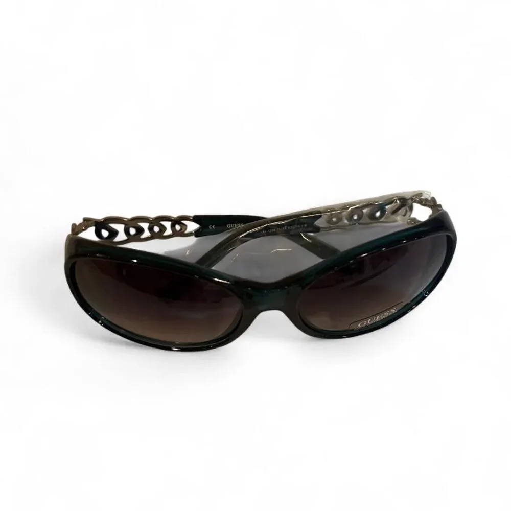 Guess Women's Black and Blue Sunglasses